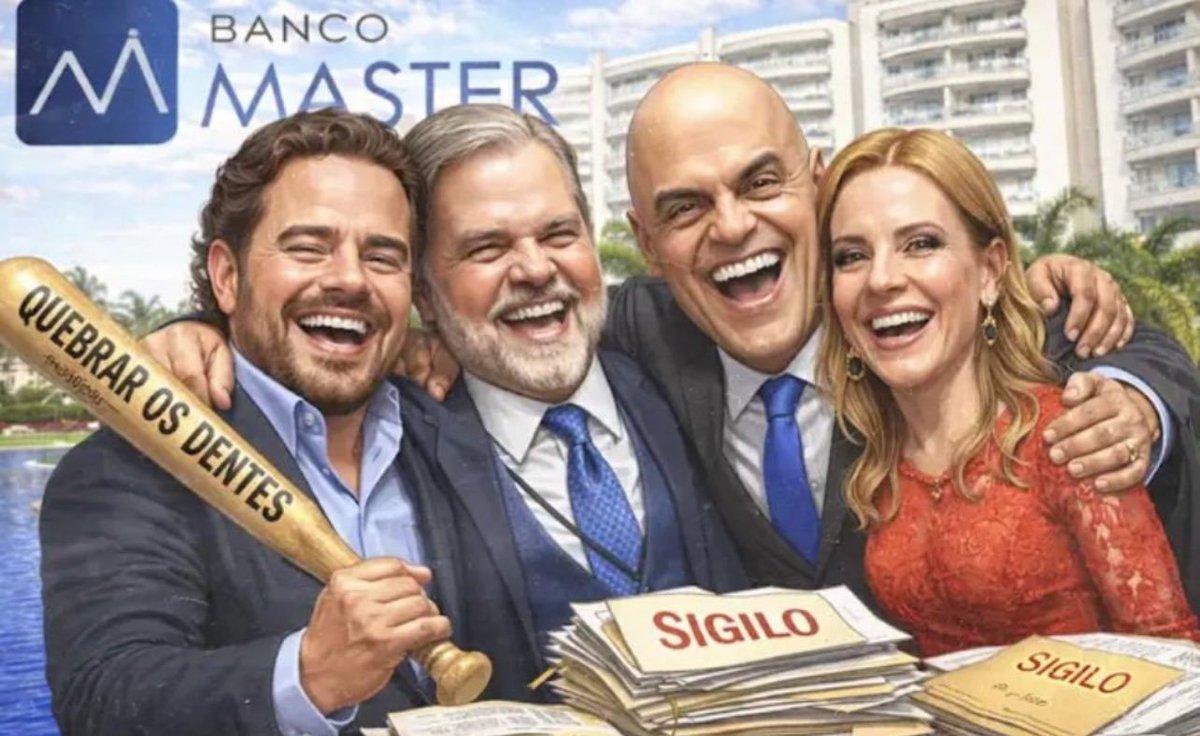 rafaeldores1's tweet photo. @STF_oficial E o BANCO MASTER? E o contrato do Xandão de 129 milhões? E o resort Tayayá? E as contas da meredith? E o STF está afundado na mentira e na corrupção. Fora Moraes! Fora Toffoli! Fora Gilmar Mendes!!! https://t.co/l8U4kQ3IZo