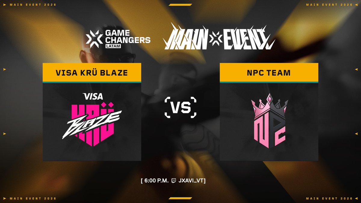 __jxavi__'s tweet photo. ✨KRÜ vs NPC | SUR | VALORANT Game Changers LATAM ✨

~ https://t.co/MVwO9tmjZ1 ~        
~ https://t.co/MVwO9tmjZ1 ~        
~ https://t.co/MVwO9tmjZ1 ~         
~ https://t.co/MVwO9tmjZ1 ~

RT Y LIKE SE AGRADEDE MUCHISIMO <3 https://t.co/fMPViDbhXv