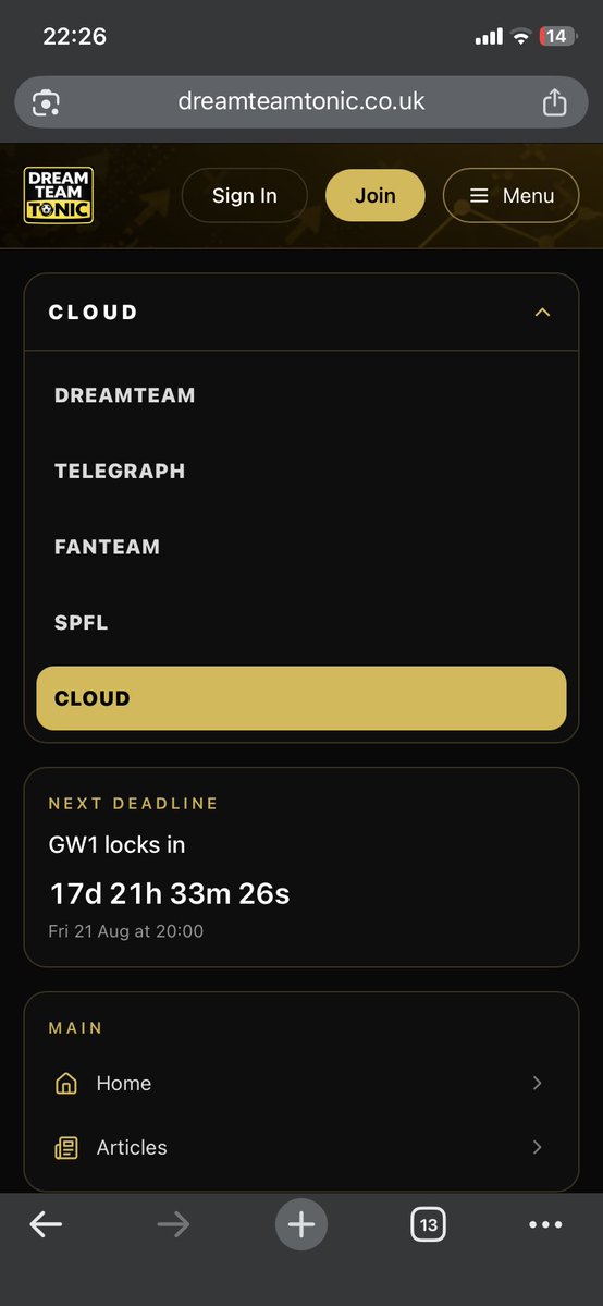 CloudySkyFFShow's tweet photo. @B48154729Brown Hiya Martin, https://t.co/0FdI7UD6je has been superceded by #CloudFF partner https://t.co/hBxnc29oNW
You can still find the Cloud Fantasy Football fixture list there ⚽
Choose Cloud from the Menu then Fixture Grid.
Good luck for the season.
Cheers
Ian https://t.co/6hRC7O6N3D