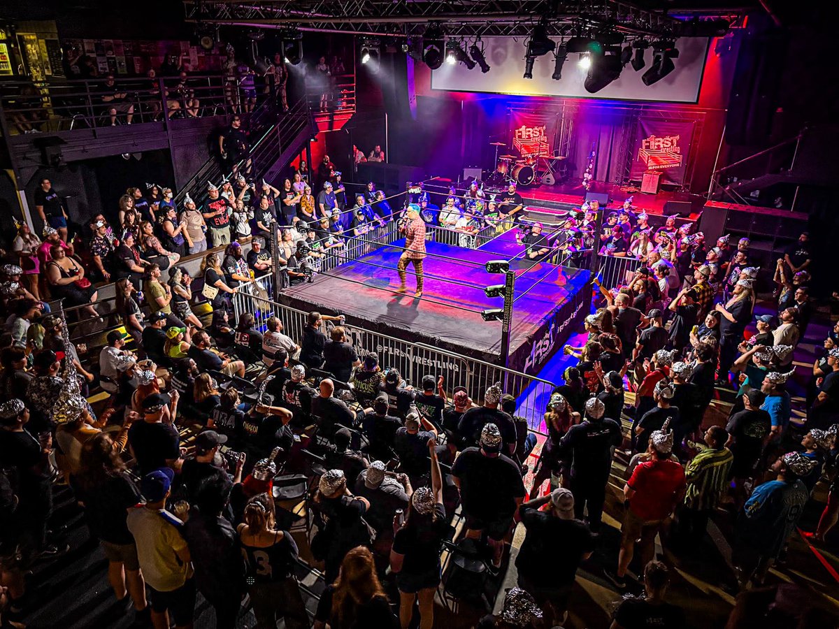 f1rstwrestling's tweet photo. WHAT. A. WEEK.

Thank you for showing up &amp; showing out, and making @f1rstwrestling a part of your weekend. ❤️

Thank you to the F1RST Wrestling talent &amp; crew for giving 1000% all year long. ❤️‍🔥

Special thanks to our amazing hosts @UptownVFW, @mallofamerica, &amp; @FirstAvenue! 🙌🏻 https://t.co/jSqNmLBRZb