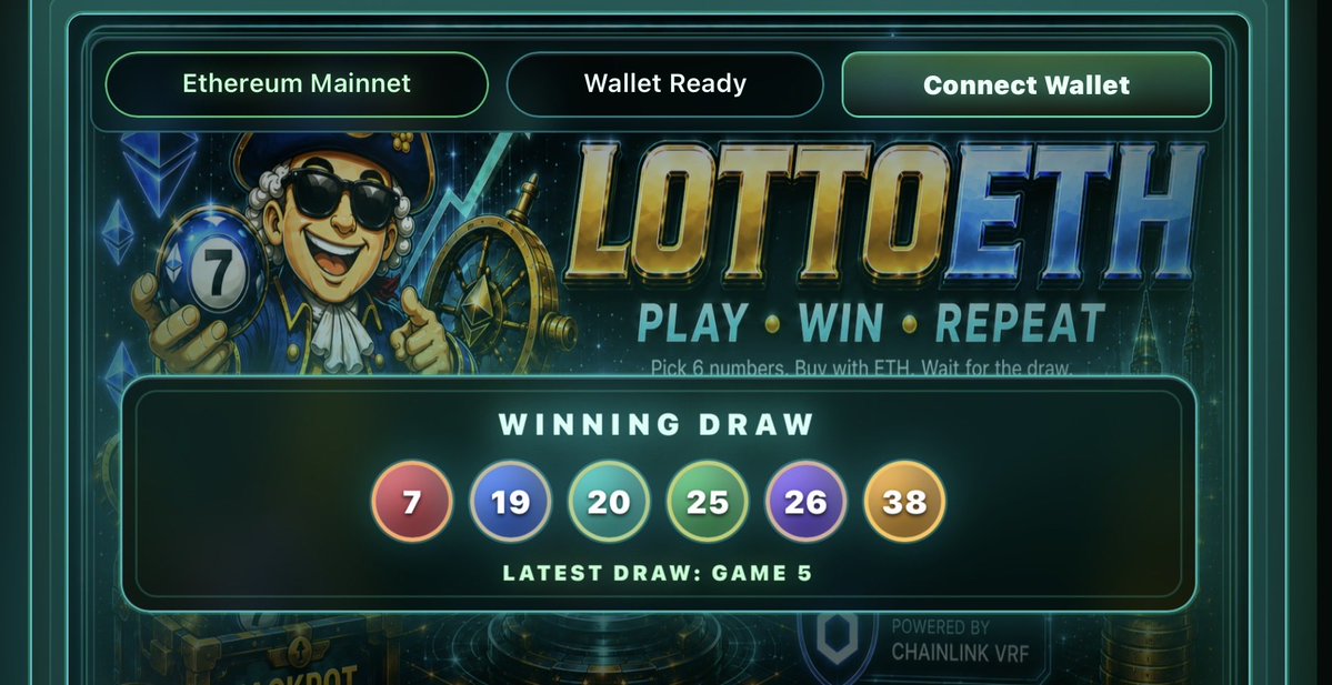MOON_STEPH26's tweet photo. 💋 @GEORGE_FOC will be Launching a Weekly Draw Lotto Game. 

George LottoETH.
✅  Play.
✅  Win.
✅  Repeat.

Participate:
https://t.co/cIS2qvUW0k

Explore:
https://t.co/7KnSmg9Ksw

#Web3 #goal #gime #gaps #Ethereum #george #LottoETH https://t.co/sqwc5eAkiM