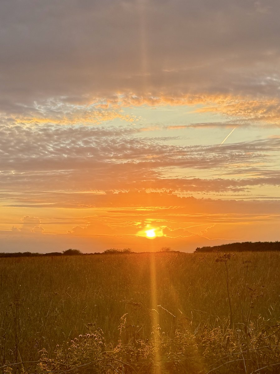 TanyaAtTheBeach's tweet photo. A beautiful sunset again this evening in Cornish mining country at #Piece, near #Redruth https://t.co/LnNpOfHZ4W