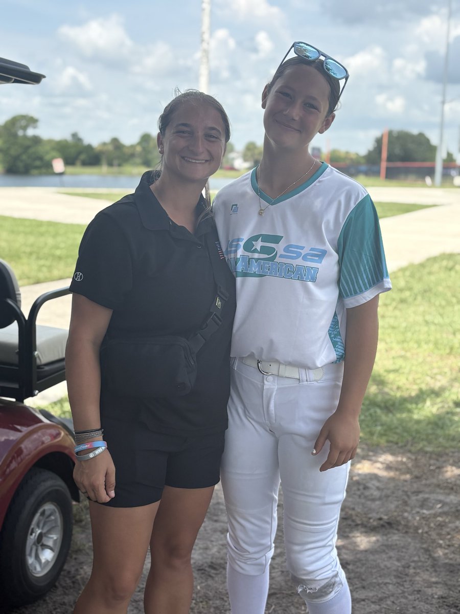 GiadaManolakis's tweet photo. Had such a fun and memorable time at the All American Games in Florida! 
 
Was such a great experience being able to play with kids from all over the country! 

Thank you to @USSSAFastpitch for hosting an amazing tournament, can’t wait to be back next year! 

Some stats and clips from the week! 

AVG- .700
SLG- .700
OPS- 1.450
OBP-.750

(extra stats from the skills competition)

Exit velo. 69mph
Overhand velo. 58mph 
Home to first. 3.01 seconds 

@16uVoodoo @VoodooSBRecruit @CoachHollyJones @gatorjack72 @ExtraInningSB @CoastRecruits @TopPreps @D1Softball @LineDsoftball @TOP_D1RECRUITS @DiamondAddicts @Get2CollegAth