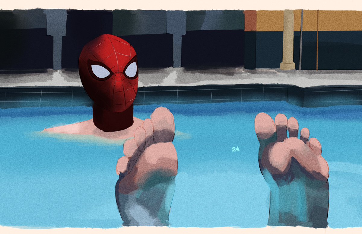 Damos_Art's tweet photo. Potatoes
#spiderman  
#spidermanbrandnewday https://t.co/ev32gEwj7C