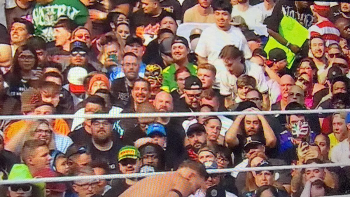 SwooshMcDuck's tweet photo. A “Once A Duck, Always A Duck” jersey from 2016 out in the wild at SummerSlam in Minnesota in the year 2026?! #RealFan 🦆 https://t.co/ed4yuhUwpi