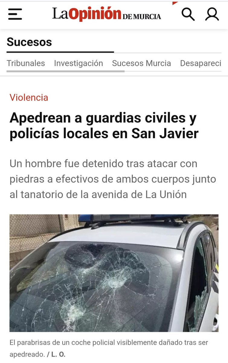 Vox_sanjavier's tweet photo. COMUNICADO DE VOX SAN JAVIER

Desde VOX San Javier queremos expresar nuestro más firme apoyo y reconocimiento a los agentes de la Policía Local de San Javier y de la Guardia Civil que han intervenido en los graves altercados ocurridos en nuestro municipio, en los que https://t.co/gkUvLmeQNd