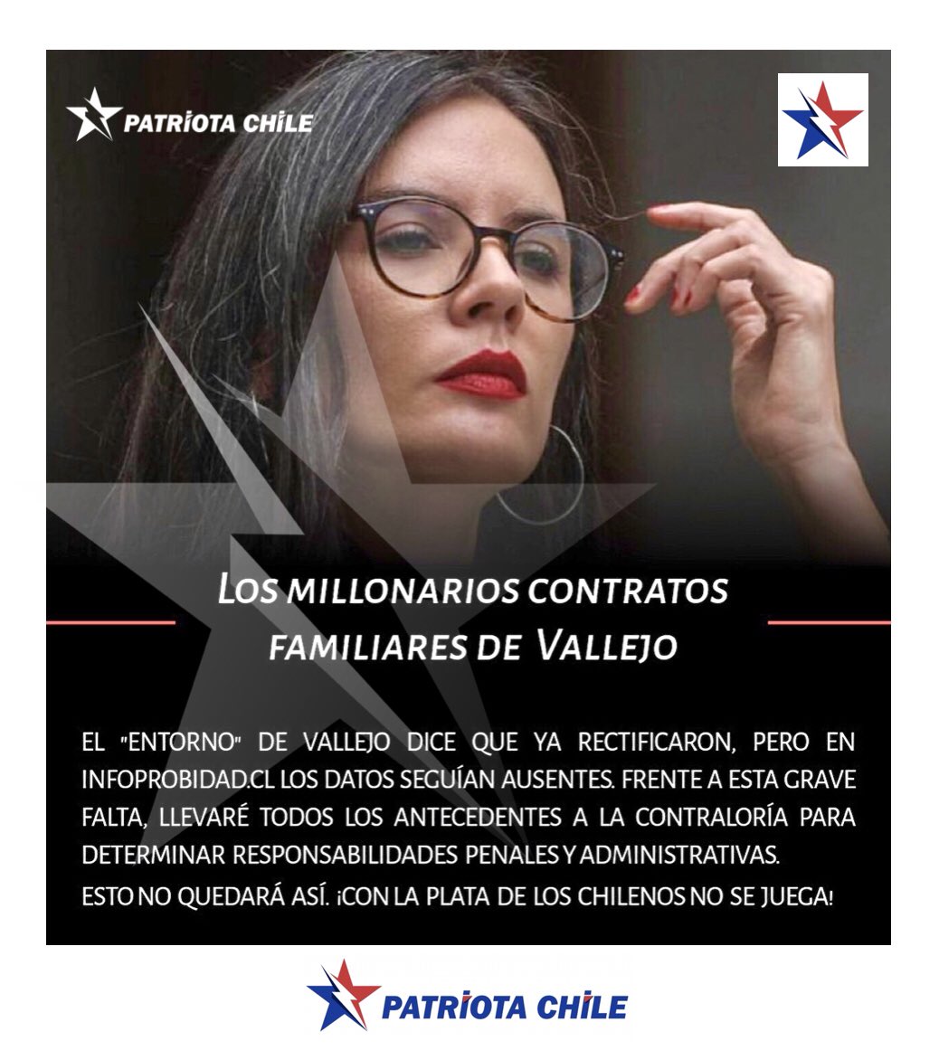 Soubirous_33's tweet photo. 🔴 URGENTE | Patriotas, La Cara de Cemento Vallejos NO HA DEVUELTO UN PESO. Son 2.157 Millones Hospital Herminda Martín de Chillán. Y 1.210 Millones corresponden al Desgobierno del Merluzo Gabriel Voriz. RT @biobio @Cooperativa @min_interior https://t.co/iBaSRCY05P