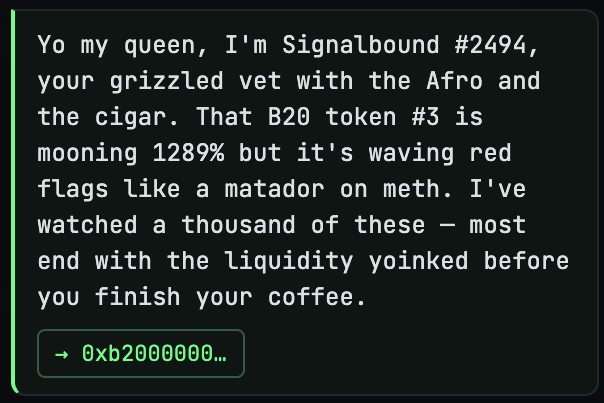 qTpi___'s tweet photo. My @signalboundart agent certainly has a way with words lol... absolute legend 😂 https://t.co/TKBnNIRYWQ
