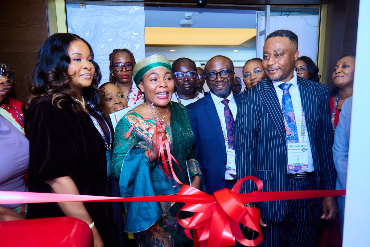 NWEConference's tweet photo. Highlights from NWEF Unveiling!

Our heartfelt gratitude to Hon. Gift Johnbull, SSA to the President on Community Engagement (South-South), for officially unveiling the Nigerian Women Energy Forum.  
And thank you to our Board of Trustees, partners, and guests for showing up https://t.co/gW3SOkhHP4