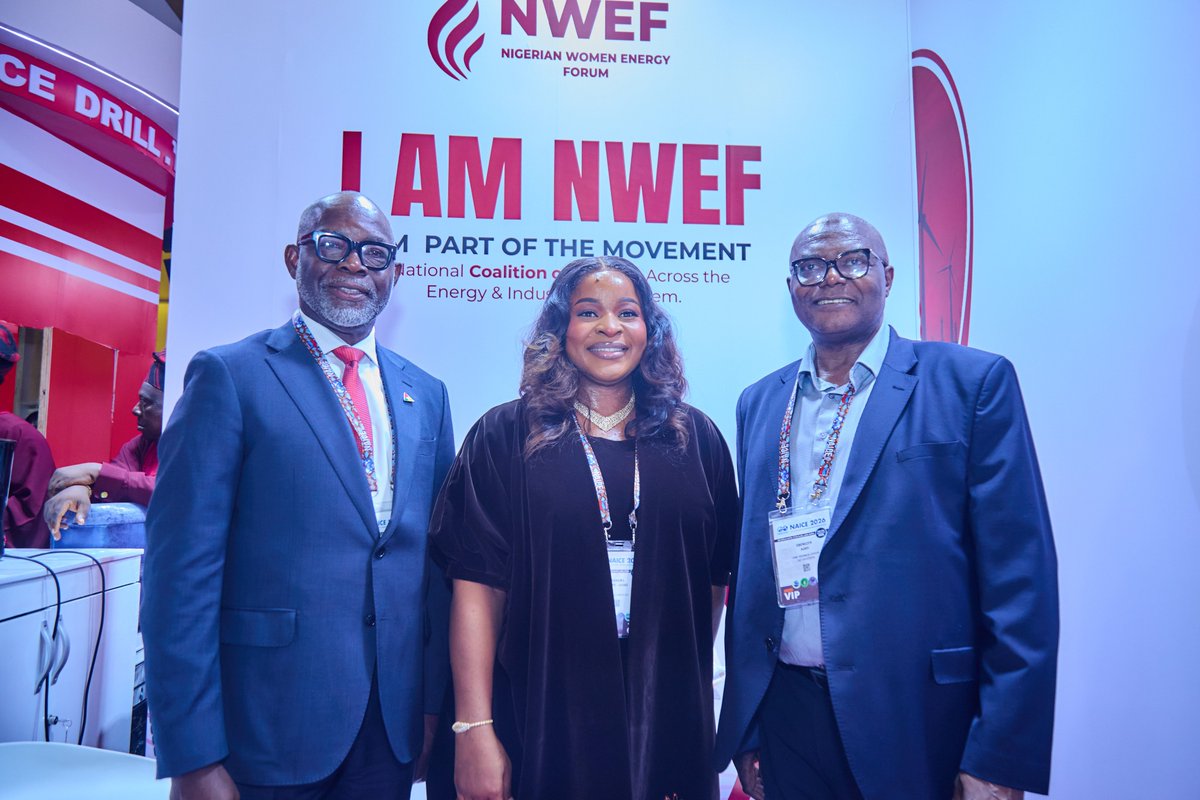 NWEConference's tweet photo. Highlights from NWEF Unveiling!

Our heartfelt gratitude to Hon. Gift Johnbull, SSA to the President on Community Engagement (South-South), for officially unveiling the Nigerian Women Energy Forum.  
And thank you to our Board of Trustees, partners, and guests for showing up https://t.co/gW3SOkhHP4