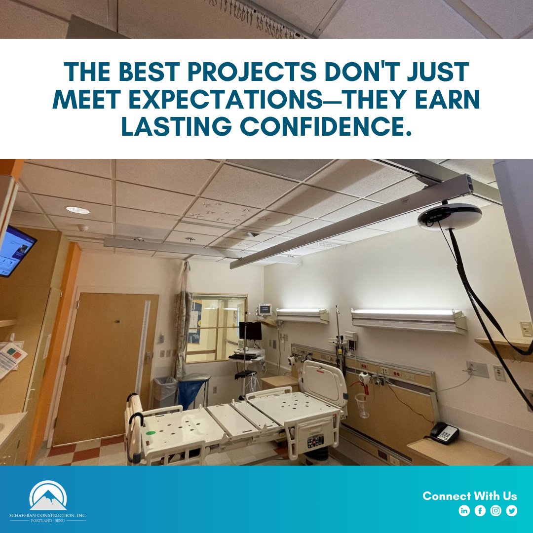 SchaffranConst's tweet photo. Trust is built through safe, precise project delivery.

In sensitive healthcare environments, our team works closely with designers and facility managers to minimize disruption and meet complex safety standards.

Learn more: https://t.co/KFYpyW8K13 https://t.co/sICtPf003f