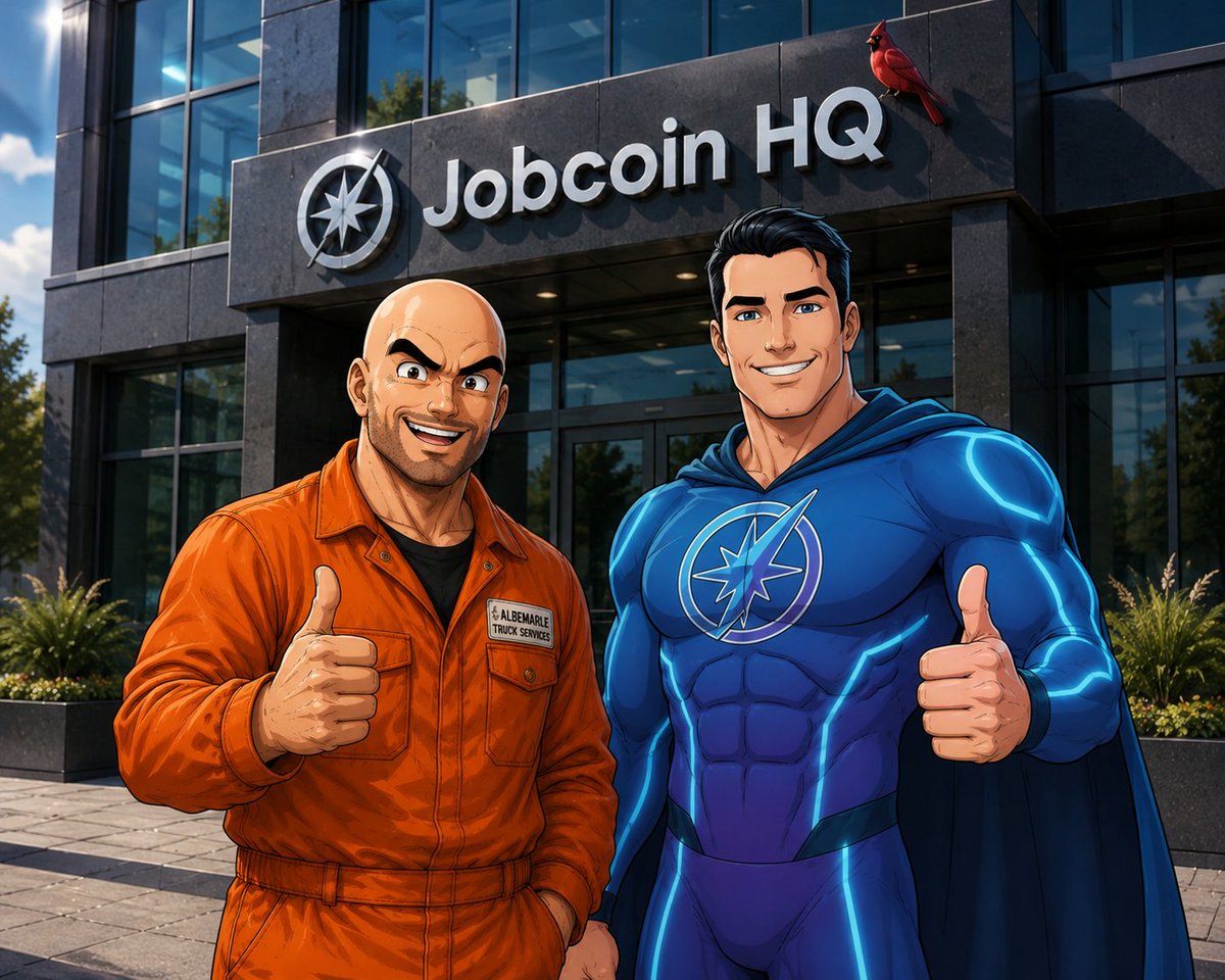 whoknows2025's tweet photo. Day 1 of posting (again) till $jobcoin hits 100m MC!

Been a while since I did one of these, but I get a funny feeling it won't be too many days till we see price action here!

Current market cap is 3.4m.

Jobcoin just announced a partnership with @Anchorage, and today BlackRock announced a filing to utilise $SOL for tokenised fund shares.

Could there be something to this? 🤔

With a clarity act almost there institutions will want to buy verified assets and $jobcoin is exactly that!

Get juiced!

@JobCoinSOL
AyrQpt5xsVYiN4BqgZdd2tZJAWswT9yLUZmP1jKqpump