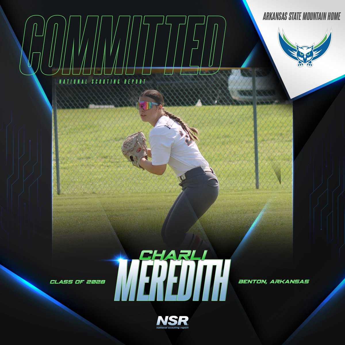 nsrnow's tweet photo. 🚨#CommitmentAlert🚨
Congrats to #NSRsoftball 2028 grad Charli Meredith for committing to Arkansas State Mountain Home!💪🥎
👤 Coach Eric Jaramillo
#NSRcommit
#NSRCharliMeredith
#NSRcommit #collegerecruiting #success #teamwork #nsrathlete #sports #goals
#motivation #collegeathlete #nsrnow #committed