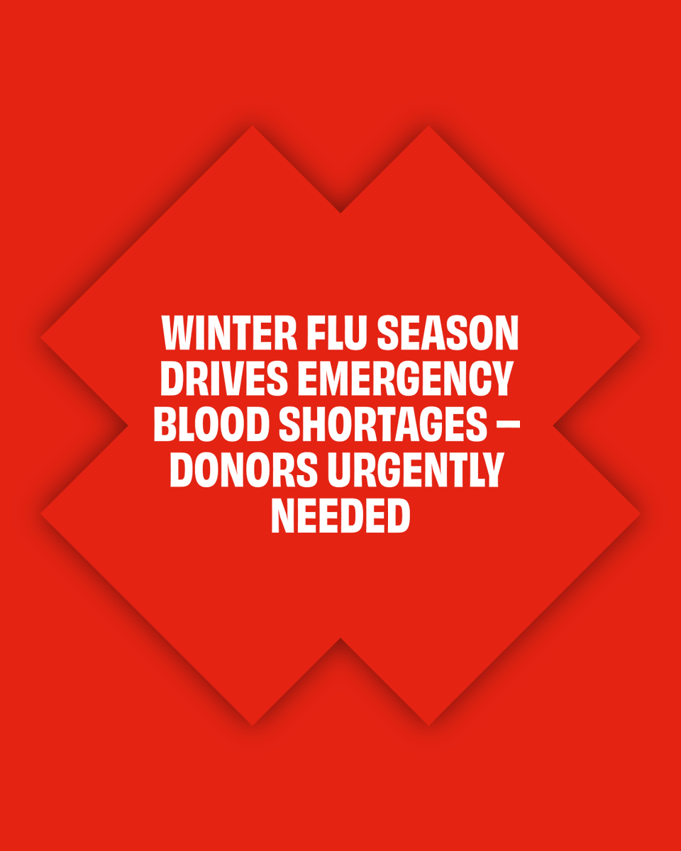 lifebloodau's tweet photo. Ongoing shortages of type O and A blood supplies have prompted an urgent call for people to donate immediately, as peak winter illness keeps donors away and emergency orders remain high. https://t.co/sobpGsoPIl #LifebloodAU https://t.co/JZRCY6V14D