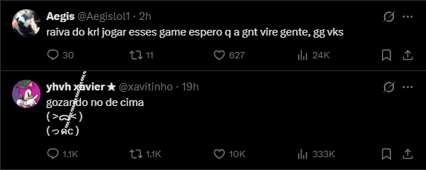 SuperLegendTT's tweet photo. @Aegislol1 Só sou o mensageiro. https://t.co/ZojE2aHYPC