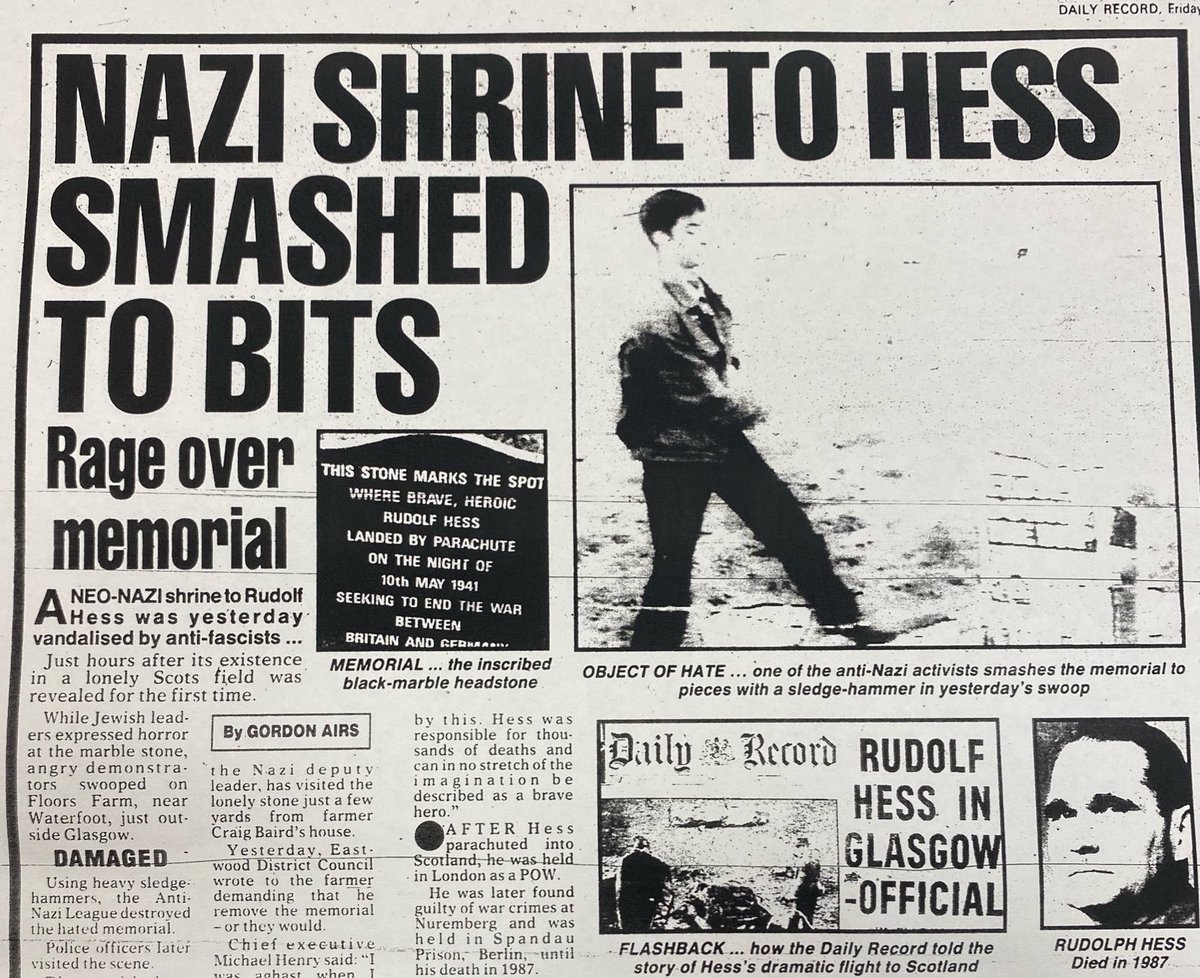 dialogicimage's tweet photo. Paki that destroyed his memorial in Eaglesham is now a massive anti-White lawyer that defends rapist muslims and other third world scum. https://t.co/A9s6HRZYUc