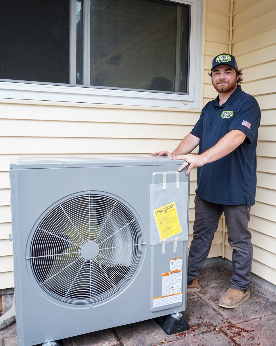 ApolloCanFixIt's tweet photo. Heat pumps can provide both heating and cooling in one efficient system, making them a great option for year-round comfort.

📲Call Apollo today

📍Proudly serving Portland metro &amp; Vancouver.

#portlandhomes #hvac #homecomfort #vancouverwa https://t.co/yPBLgXygzT