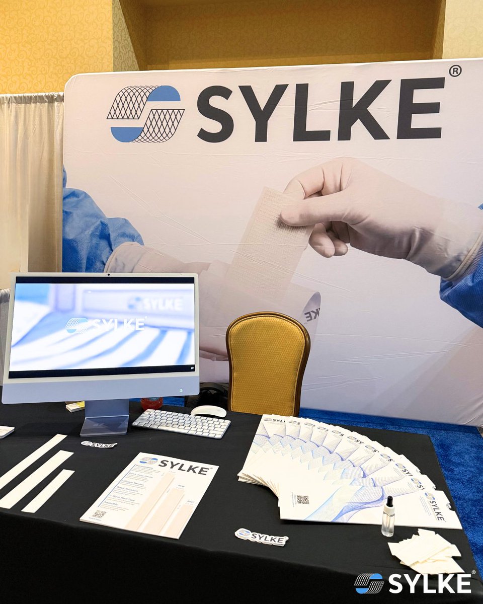 sylkemd's tweet photo. The Western Orthopaedic Association closed its 90th Annual Meeting this past weekend at The Broadmoor in Colorado Springs.

Four days with orthopaedic surgeons, physician assistants, and residents from across the West. We love seeing familiar faces already using SYLKE® in practice, and it's always a pleasure to show someone seeing it for the first time how SYLKE® is redefining skin closure.

Thanks to the WOA for having us!

#SYLKE #SkinClosure #SilkFibroin #MedicalDevice #OrthopaedicSurgery #WOA2026