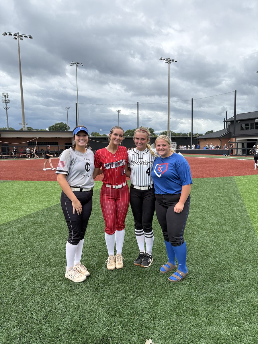 2028sarah's tweet photo. So excited to have received an offer from Calhoun!  Loved touring the campus!  Thank you @Coach_DBowling @warhawksball @d1vision_sb 💙🤍 https://t.co/bwqin0tirC
