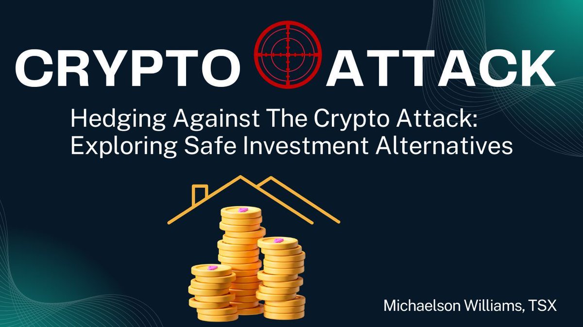 GoalPhoenixCryp's tweet photo. 🚨 Hedging Against The Crypto Attack: Exploring Safe Investment Alternatives. https://t.co/Me5kGPubC6 https://t.co/lElV8AKmAp