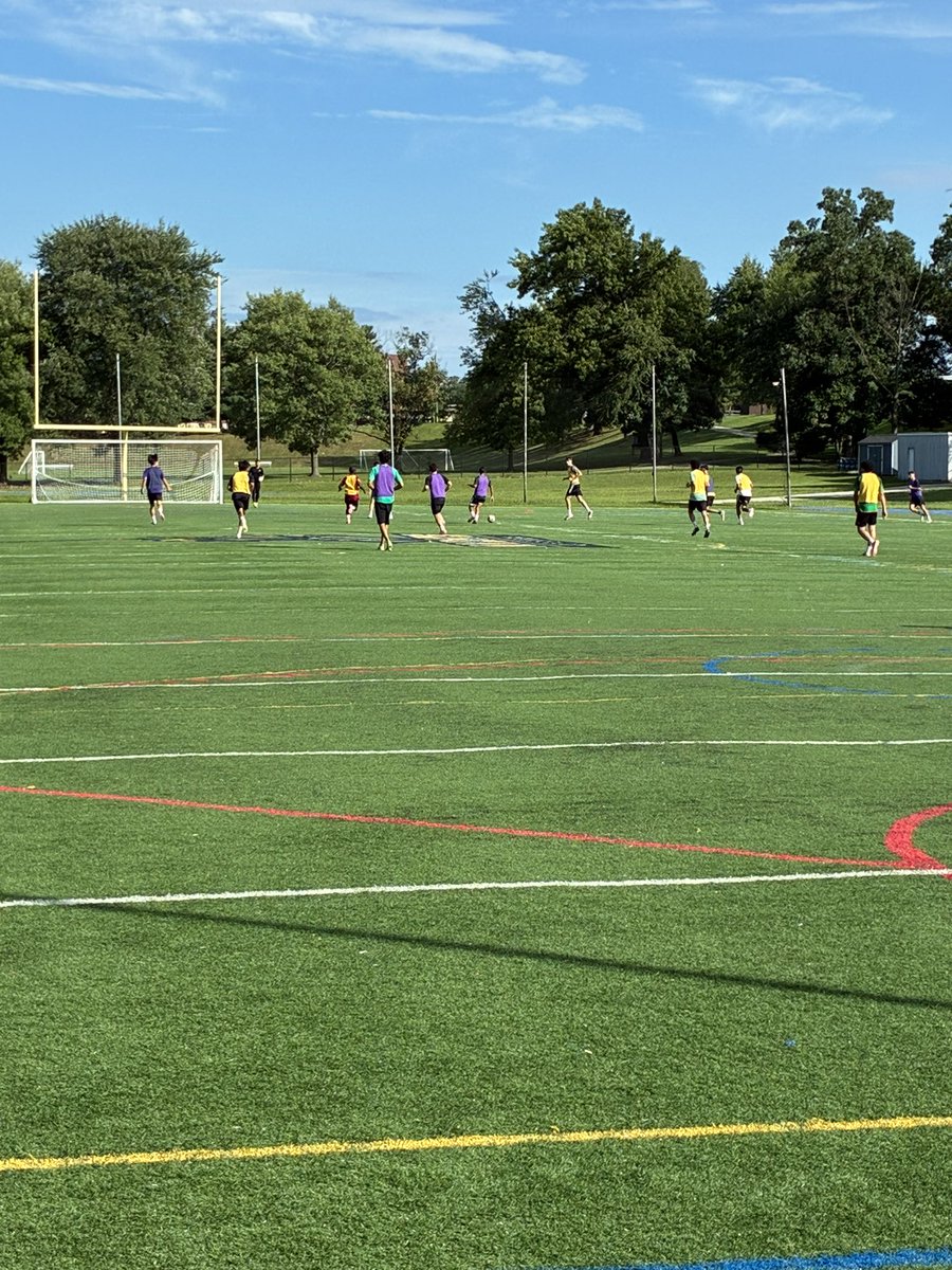 CCBCEssexSoccer's tweet photo. First Day on the field! https://t.co/mjnqtrrCz8