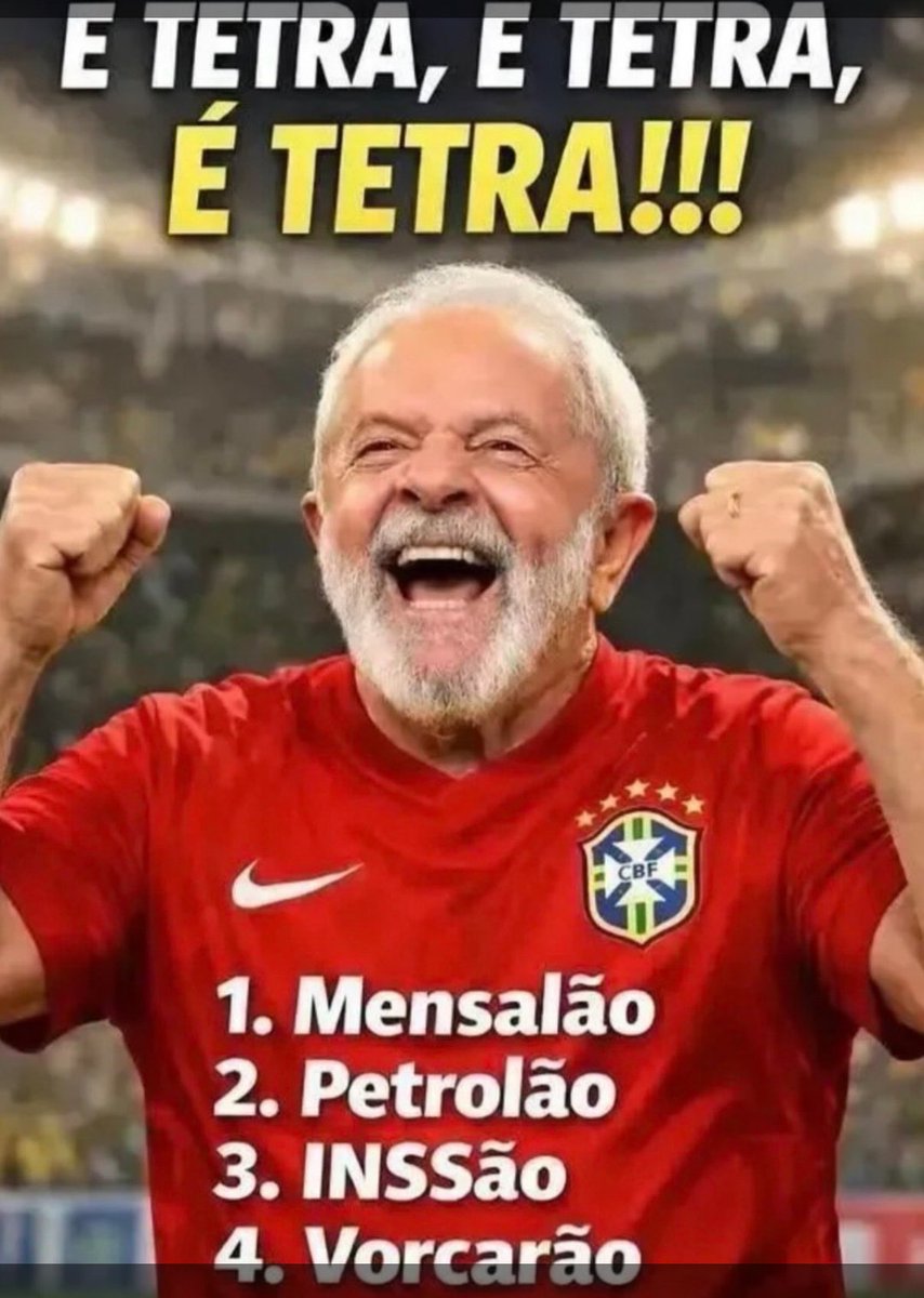 crisvela78's tweet photo. @ptbrasil @LulaOficial @JanjaLula @Haddad_Fernando @dasilvabenedita @gleisi #ForaLula
Li inúmeros contrários e parece que o povo não quer reeleger o atual presidente. https://t.co/t4Yqn8eRjZ