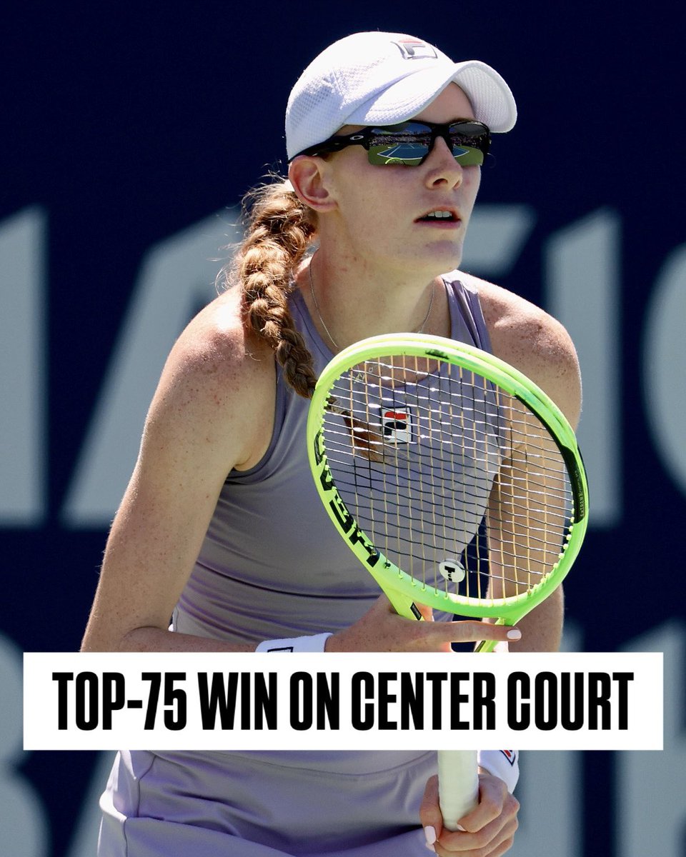 LSUwten's tweet photo. LET’S GEAUX KAYLA 😤

Kayla Cross picked up the highest-ranked win of her career and her first-ever @WTA Masters 1000 level win over World No. 69 Katie Boulter in her home country of Canada at the National Bank Open in Toronto 🇨🇦 https://t.co/PzLtxRKvNt
