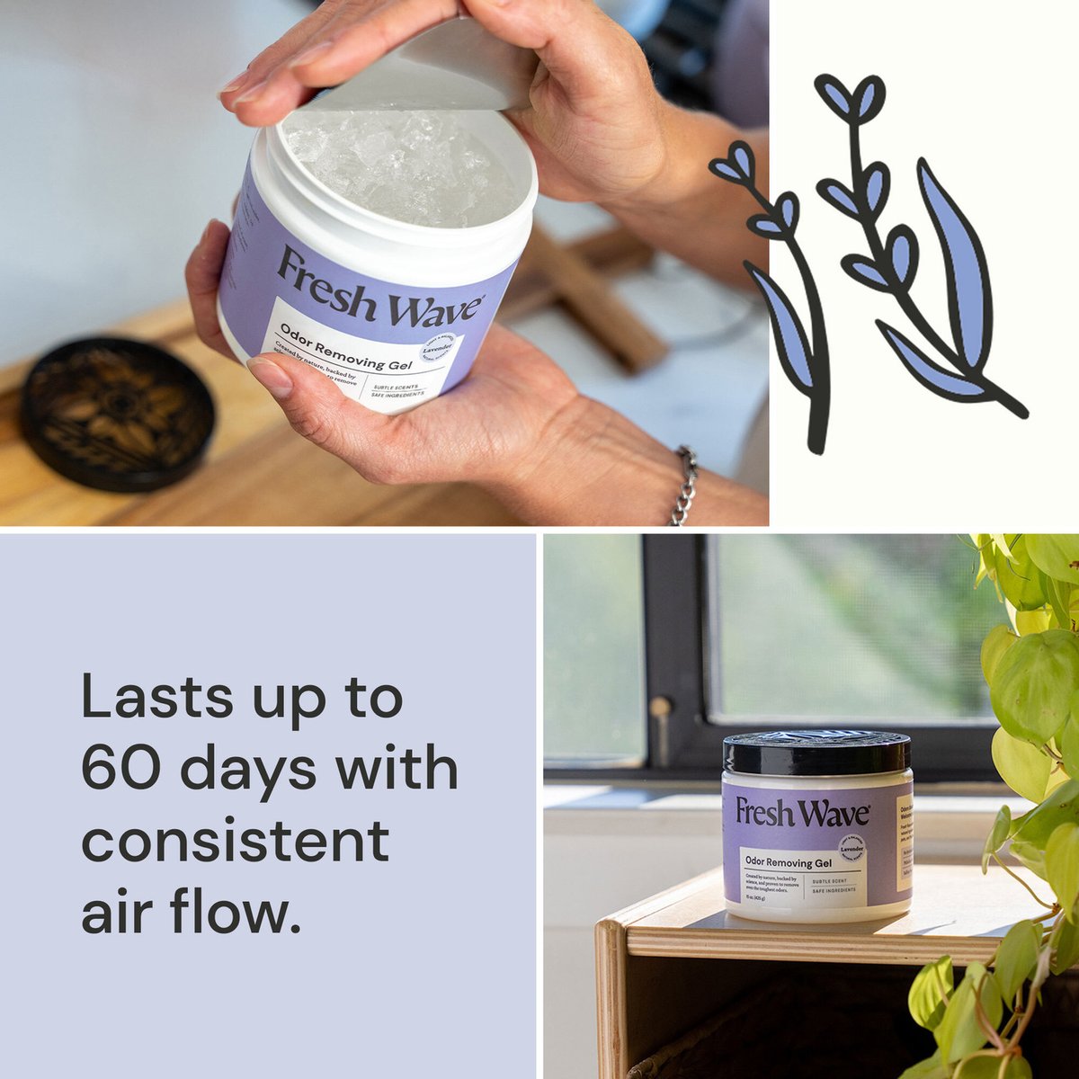 fresh_wave's tweet photo. Bye-bye odors, hello fresh vibes! 🌿💚 Fresh Wave odor-absorbing gels naturally neutralize unwanted smells and leave behind a light, clean scent! NO harsh chemicals, NO overpowering fragrances.

Shop the link in our bio today! 

#lowtoxliving #cleanliving #nontoxic #airfreshener https://t.co/CSvaFzYA4z