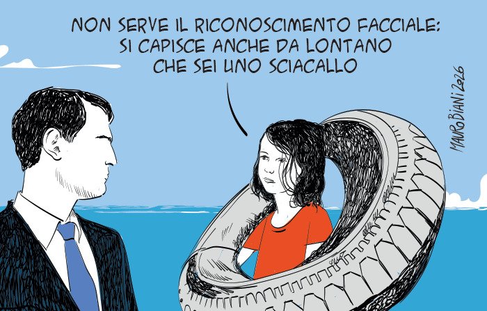 nonsonpago1's tweet photo. Non serve il #riconoscimentofacciale:si capisce anche da lontano che sei uno #sciacallo
#Biani !👏👏
Perché non fate una foto anche agli #84morti #annegati
#Sospensione #Schenghen
L'#occhio del #grandefratello
#Statodipolizia
#Ceuta
#Migranti
#Persone
@maurobiani
@repubblica https://t.co/Wc5VyzWQNc