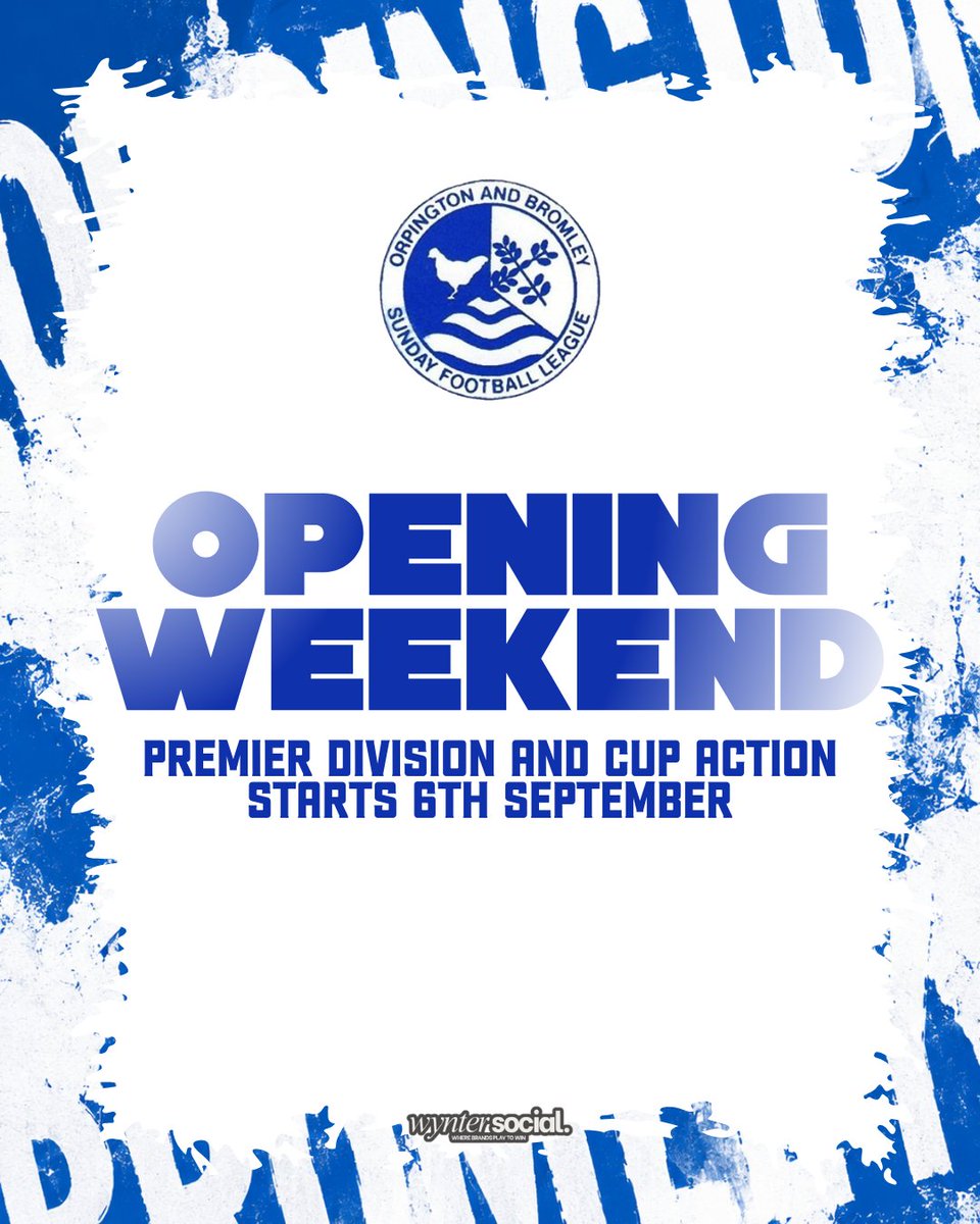 OBDSFL's tweet photo. OPENING WEEKEND FIXTURES ⚽
The 2026/27 season gets underway on 6th September with the opening round of Premier Division fixtures, alongside action in both the Jack Standen Cup and Vic Farrow Cup.
The new season starts here👀
#OBDSFL https://t.co/PAJiFppFfr