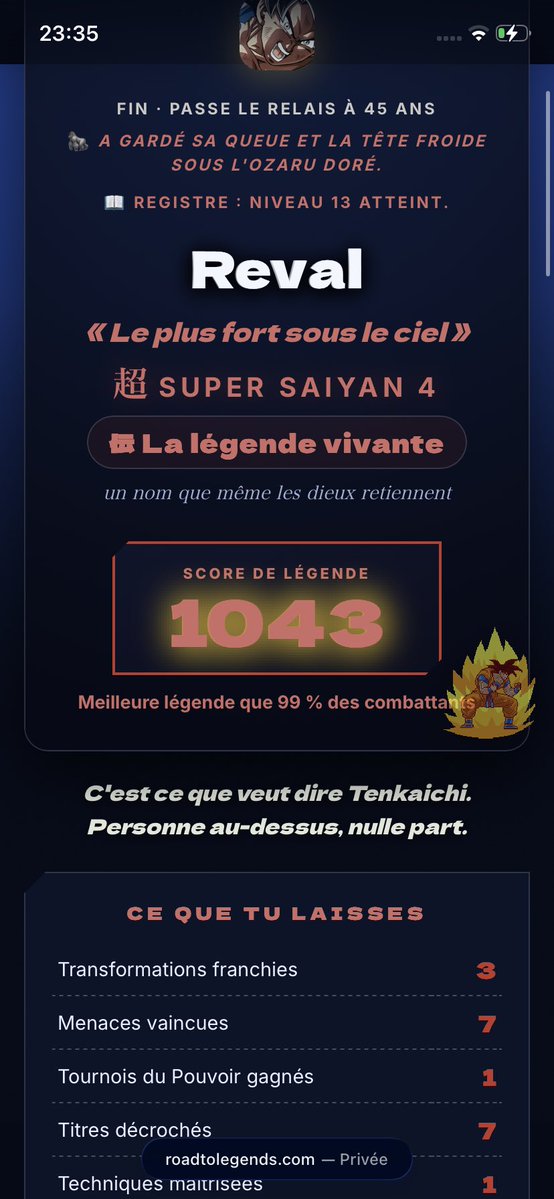 ravalllaa's tweet photo. @SussucreYT @RoadToLegendss J’dois etre top 1 Mdrrr Jai d score de ouf la https://t.co/ffsrknQjfc