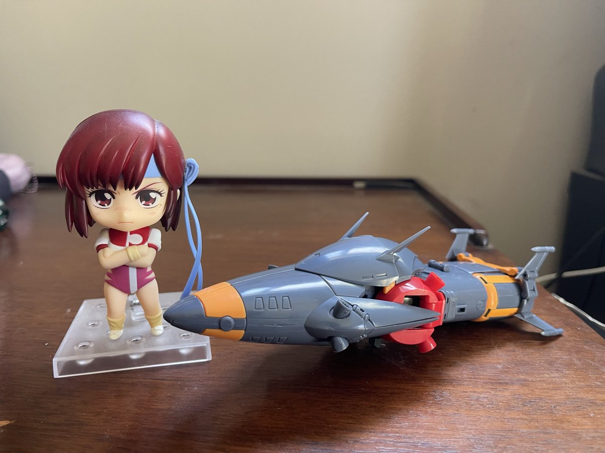 bichijojo's tweet photo. The most badass pilot and her ship https://t.co/6Sr7ndmReD