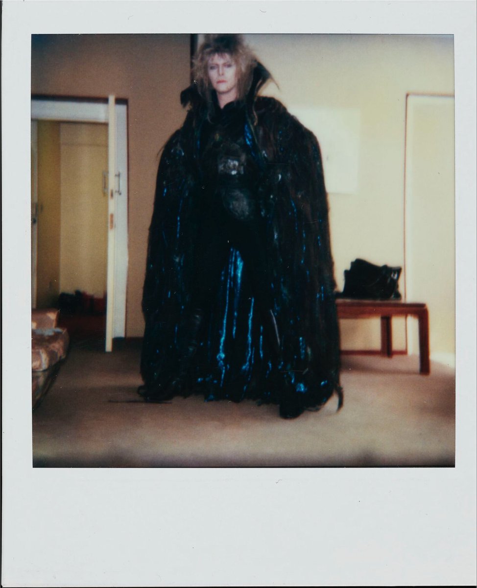 bowiesource's tweet photo. polaroids of bowie as jareth the goblin king https://t.co/Pb3uhT3kvv