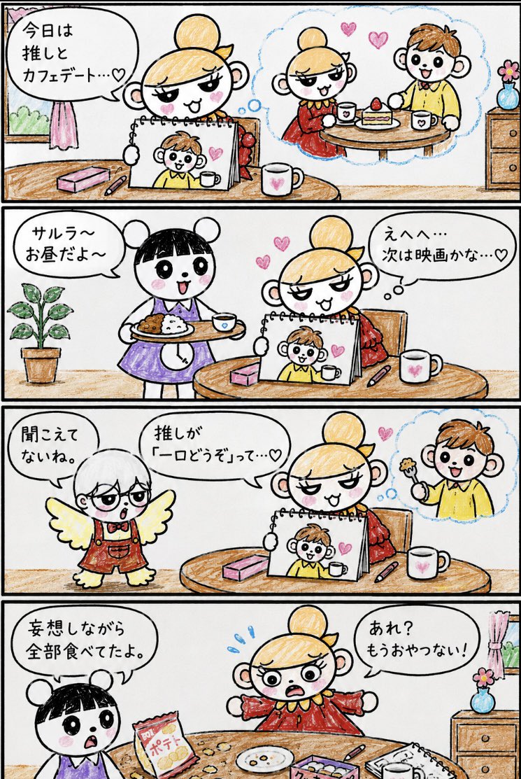 mila0031's tweet photo. ⑭サルラは妄想中 https://t.co/hlDUKkMT3Q
