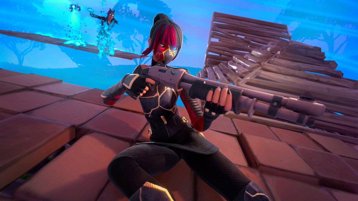 montadesign's tweet photo. Shooter Mode 🎯
w/ @KiaCreates 

#Fortnite #FortniteArt #UEFN https://t.co/r8sHEIvHE3