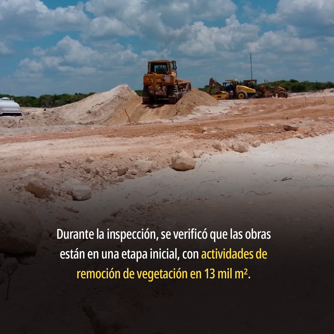 PROFEPA_Mx's tweet photo. 📍Yucatán | Derivado de las visitas de inspección, se determinó que existen hechos que constituyen infracciones a la Ley General de Desarrollo Forestal Sustentable y, en consecuencia, se impuso como medida de seguridad la clausura temporal total de las obras y se inició el procedimiento administrativo correspondiente.

👉🏼 Más detalles: https://t.co/KIjFkf7edk