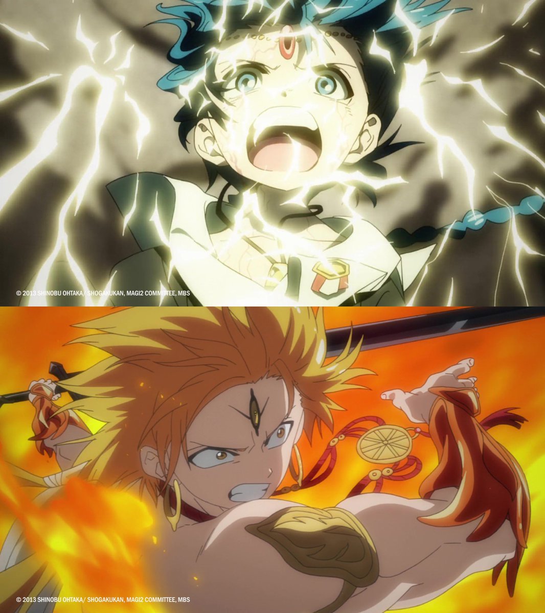 animetv_jp's tweet photo. If you haven't watched Magi anime yet, here's what you're missing out on! 👇 https://t.co/1Uy1KRS8A8