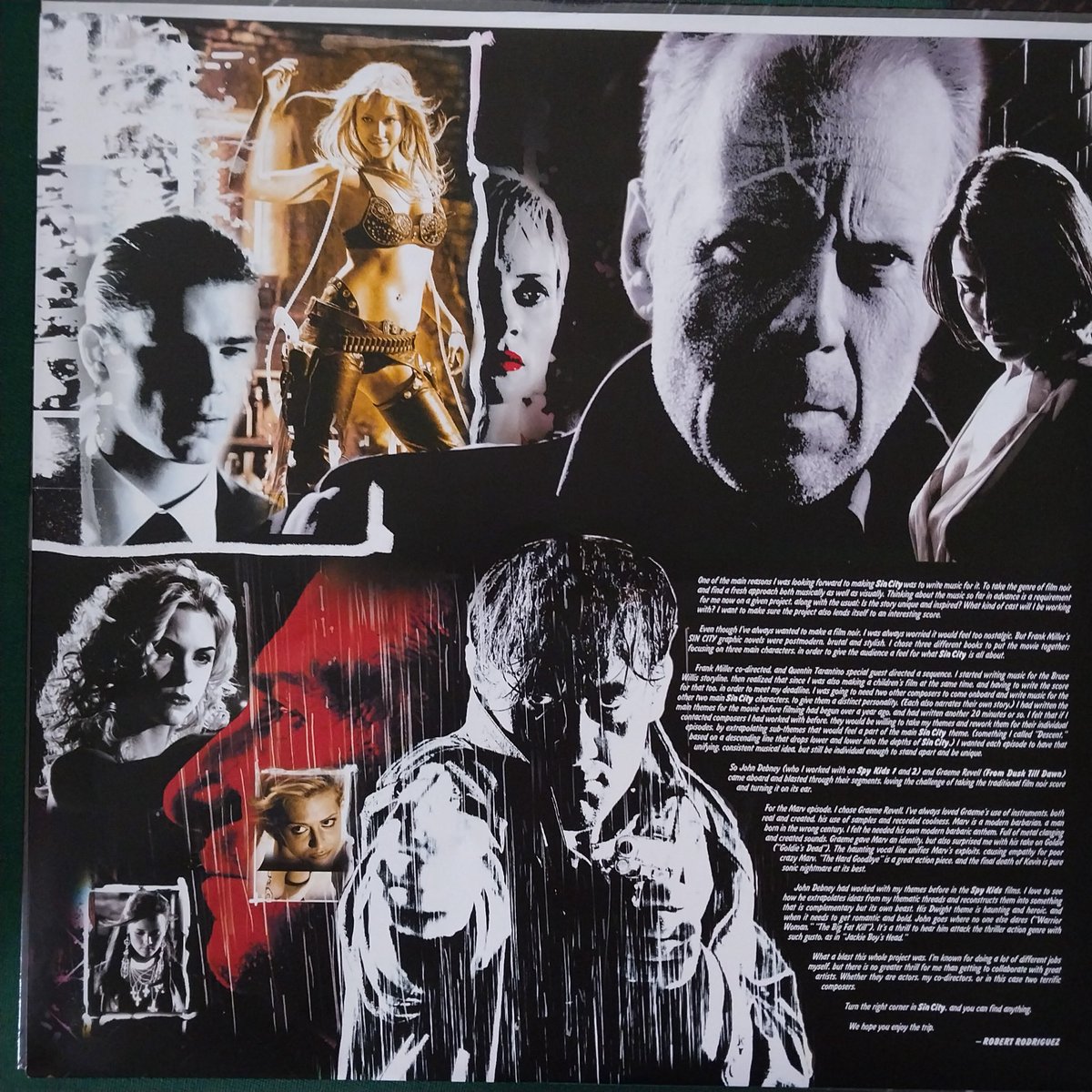 MoniFunGirl's tweet photo. Got something in the post today, just opened it. 😃

I love getting vinyl in the mailbox! 📬 

They finally released the Sin City movie soundtrack on vinyl earlier this year. I ordered the transparent red variant from the Varèse Sarabande website. 

This is the same label that dominated the soundtrack market in the late 70s and all of the 80s! Nice to see them going strong again!