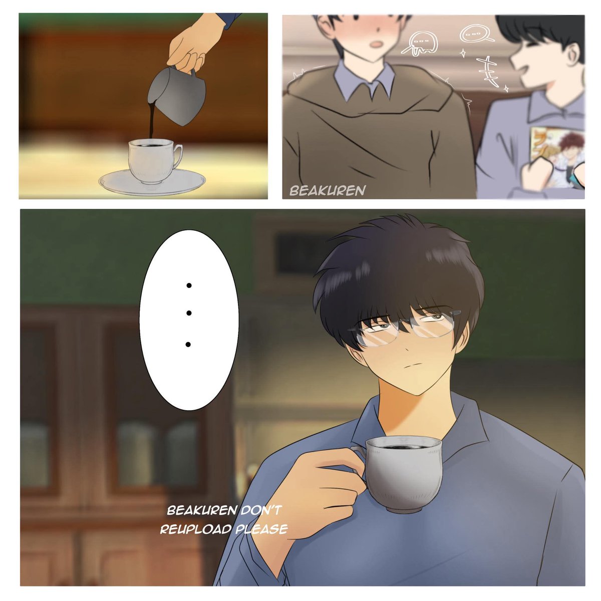 beakuren's tweet photo. Next part Au Ganbarenakamura x Total eclipse 🐙 ✨️🌑❤️
Visión de Terumichi vamos Hirose! 💕 ve por el Hirose (?!🩸👀 #ganbarenakamurakun #bl #yaoi #boyslove #totaleclipseoftheeternalheart #goforitnakamura #Ganbarenakamura #ganbarenakamura https://t.co/6DU5Anf2SV