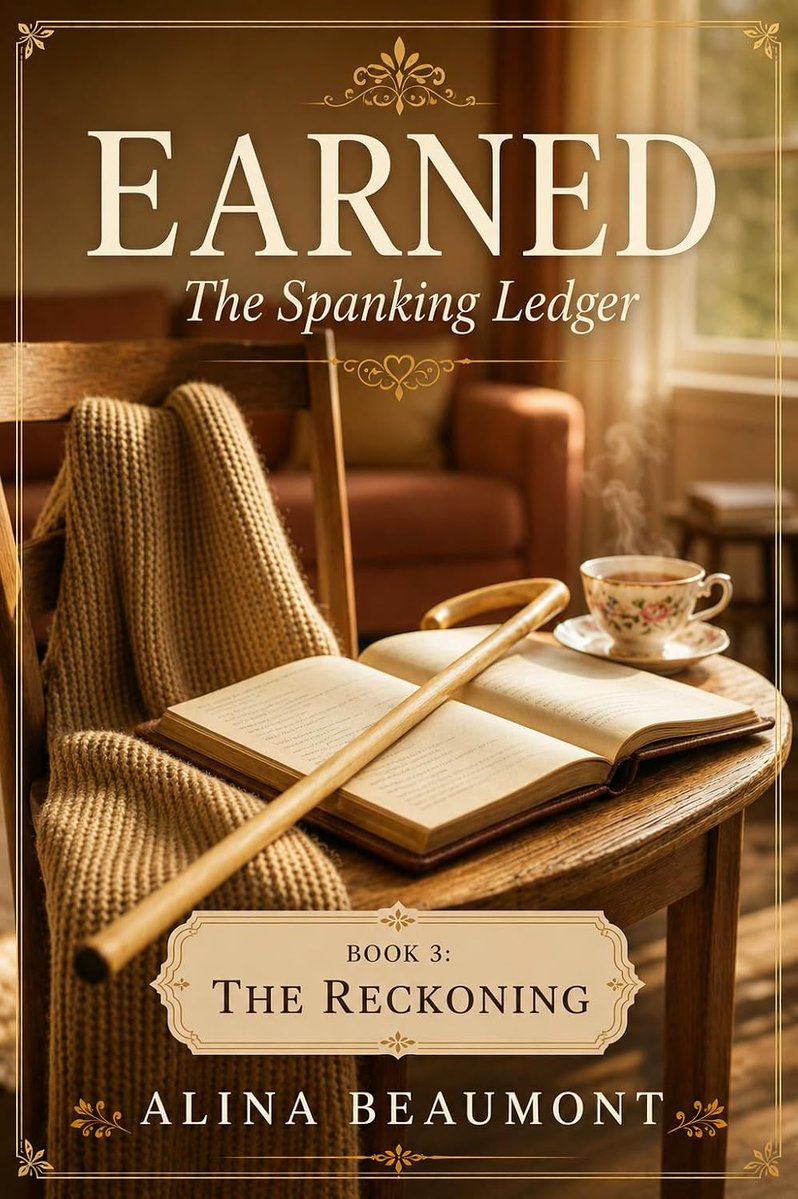 Spanking_Tales's tweet photo. 🔞ADULT READERS ONLY (18+)

Part 3: The Reckoning)

The hardest part isn't being punished.

It's admitting you deserve to be held accountable.

EARNED: The Reckoning

📚 https://t.co/vWamIemFRM

#Spanking #DarkRomance #DomesticDiscipline #bdsmِ  #EroticFiction #KindleUnlimited https://t.co/sgp3d4RAkE