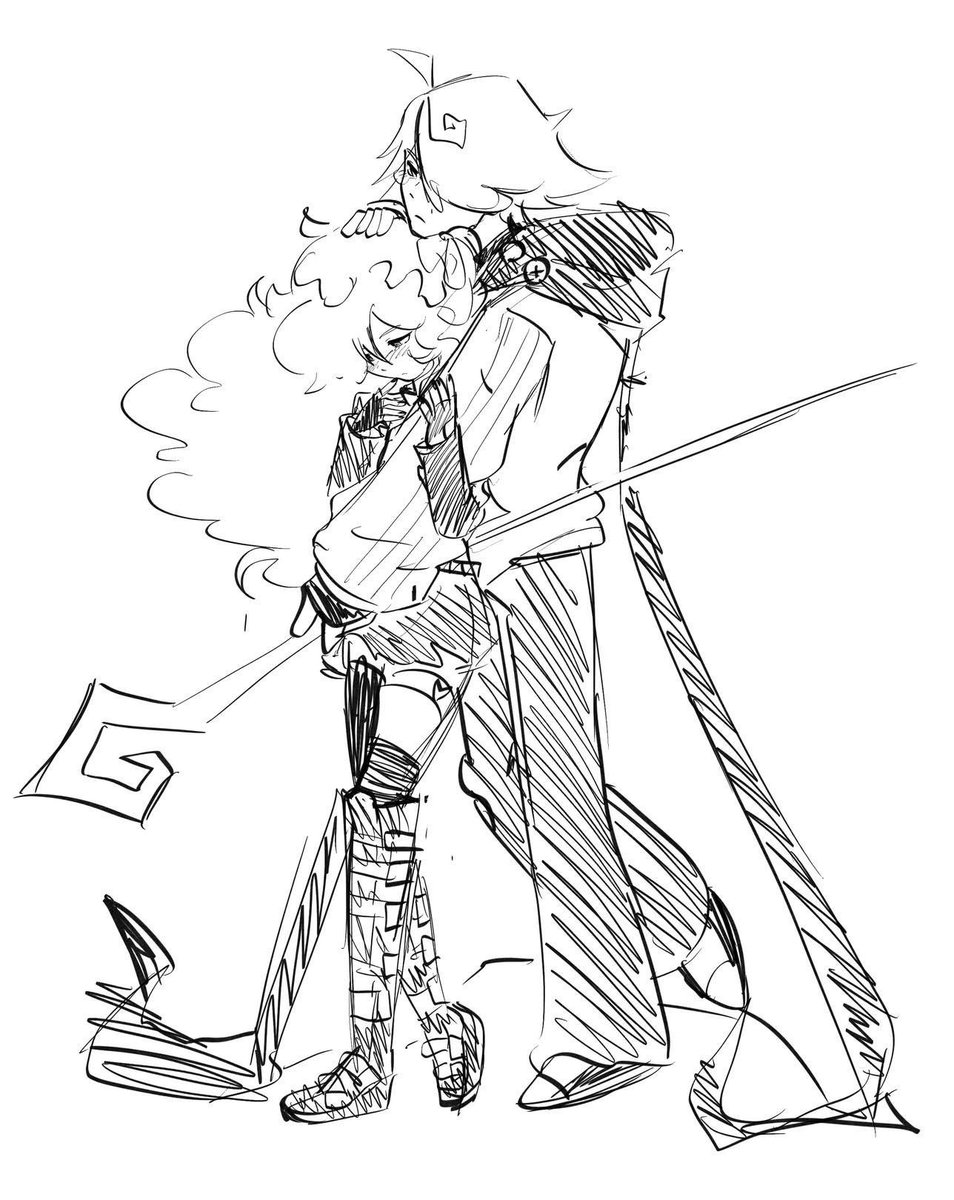 dannyxcr_'s tweet photo. Hehe, long time.....

I couldn't resist and now I have a ship with GingerCraven, she's my OC but she has an alternate timeline hehehe

These drawings were a gift 🥹🥹

[ #cookieruncrumble #gingercraven #ocxcanon ] https://t.co/8q8PT3CtLX
