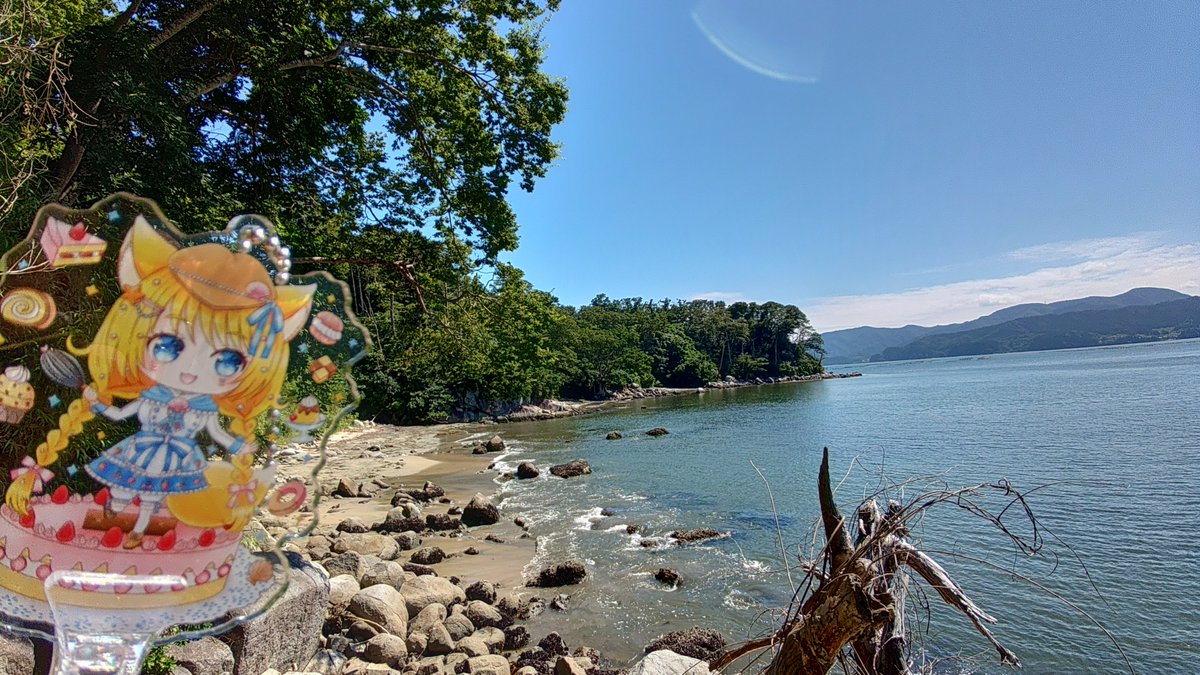 Hayachine_Paw's tweet photo. おはようございます。
昨日はせっかく陸前高田に来たので海を見ようと思ったのだけれど、長く高い防潮堤で海岸線を見るのが難しくなってしまいました。
駐車場は海水浴シーズンで有料になってるし〜〜〜。
という訳で漁港から海を見てきました。

#隣にはミリュー
#暑中や見舞い
#はやちねさんぽ https://t.co/dD51OAdKH6
