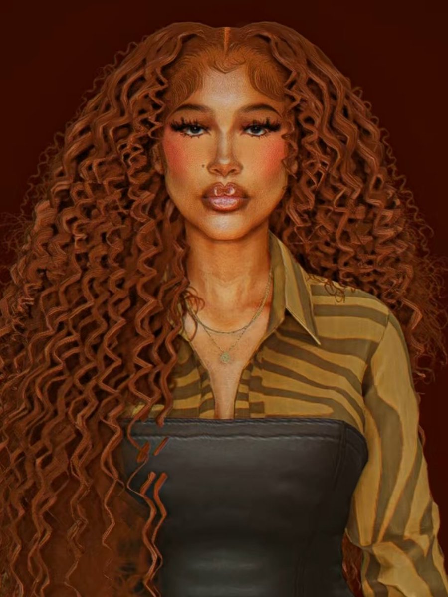 Oneplusimbiote's tweet photo. I’m keeping this sim style I like the realistic look but make it look like a painting. #thesims #thesims4 https://t.co/NKU7Y02flV