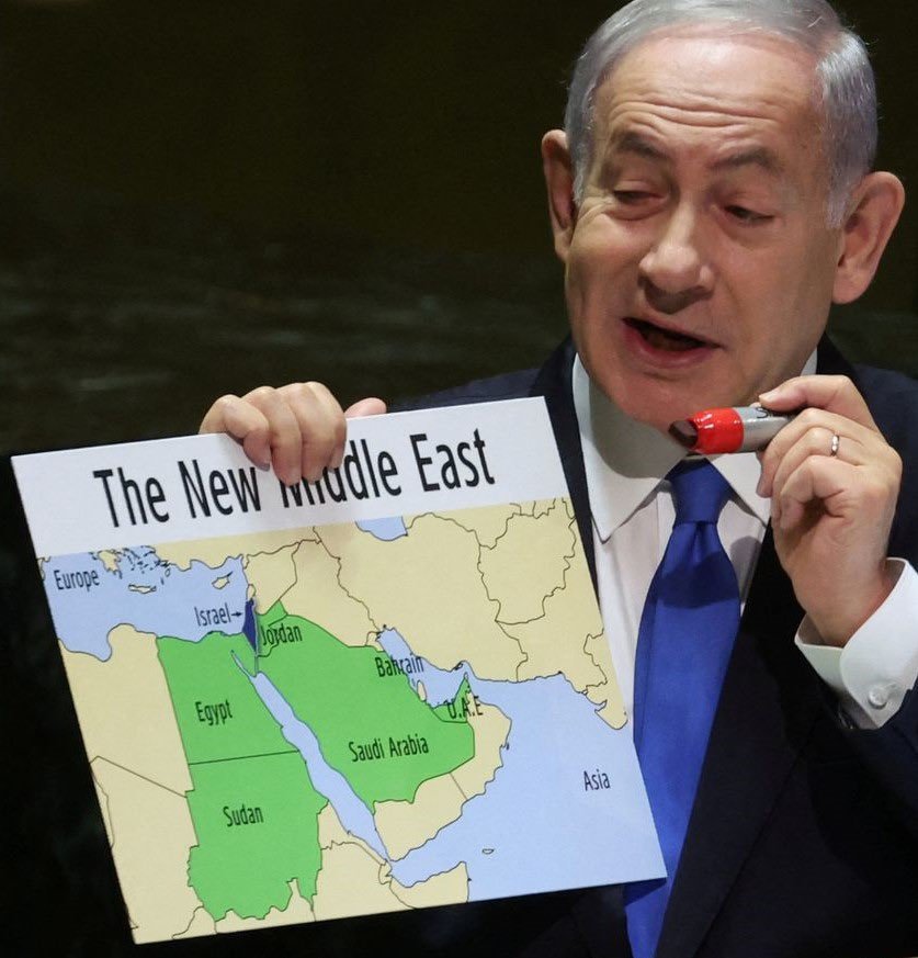 kannbra's tweet photo. The creator of chaos!!!

The destroyer and murderer of innocent children and civilians!!!

Arrest NETANYAHU NOW !!!! https://t.co/09MLDZS2bW