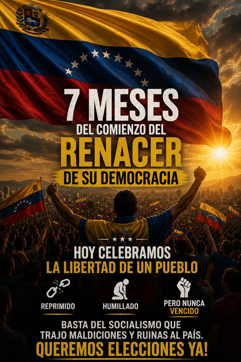Reinald01965114's tweet photo. Felices 7 meses en la carcel COÑO E' TU MADRE!! #NicolasMaduro https://t.co/wvLCKUt9KF