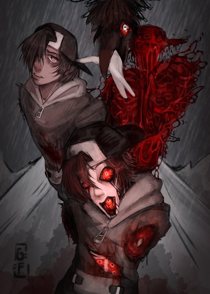 god_faking's tweet photo. i dont know anything about fnf but i did like this lost silver design,, so hypnos lullaby fanart for today #fnf #creepypasta https://t.co/6QFxHxV8eZ