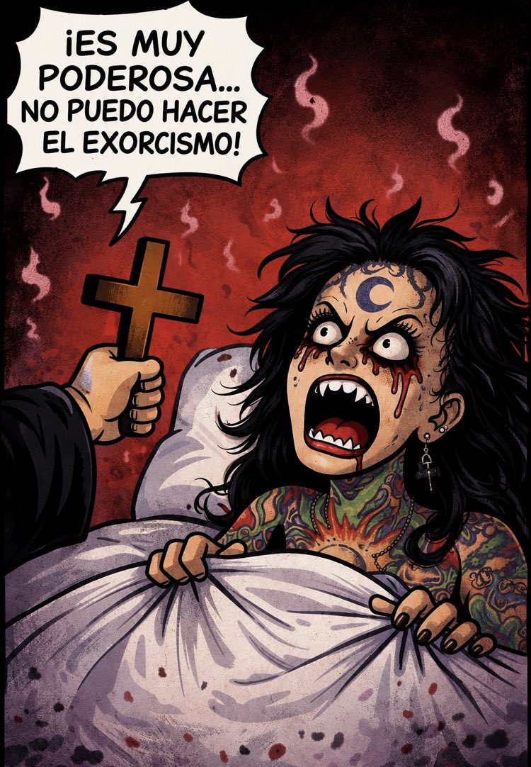 SandymoonMX's tweet photo. Nadie puede con mis demonios #sandymoonmx #thepowerofchristcompelsyou #vaderetro 😈✝️ https://t.co/uz1nxN8Dko