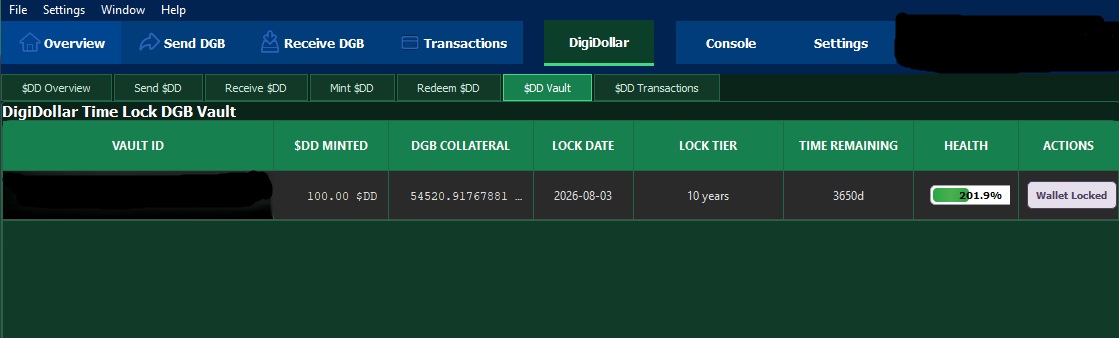 DigiByteCoin's tweet photo. It’s official: We’re 🔒locked in for the next decade! 

Our 10-year $DGB lock is complete, and #DigiDollar has been minted. 🚀

A milestone worth celebrating. Who’s joining us? https://t.co/aUrcNc9U09
