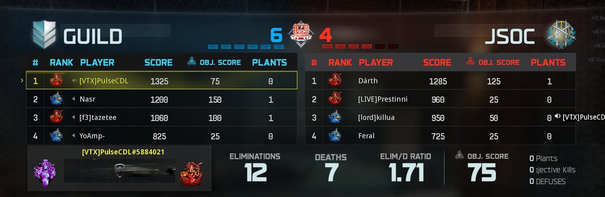 PulseCod1's tweet photo. @Prestinni GGs its all love https://t.co/FPwmFpYJGO