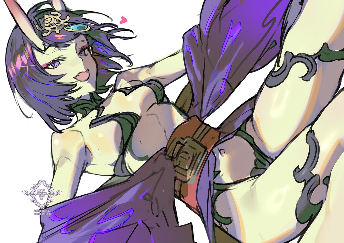 Dat_YunYang's tweet photo. Quick Shuten Doji #FGO https://t.co/hdn123HpxT